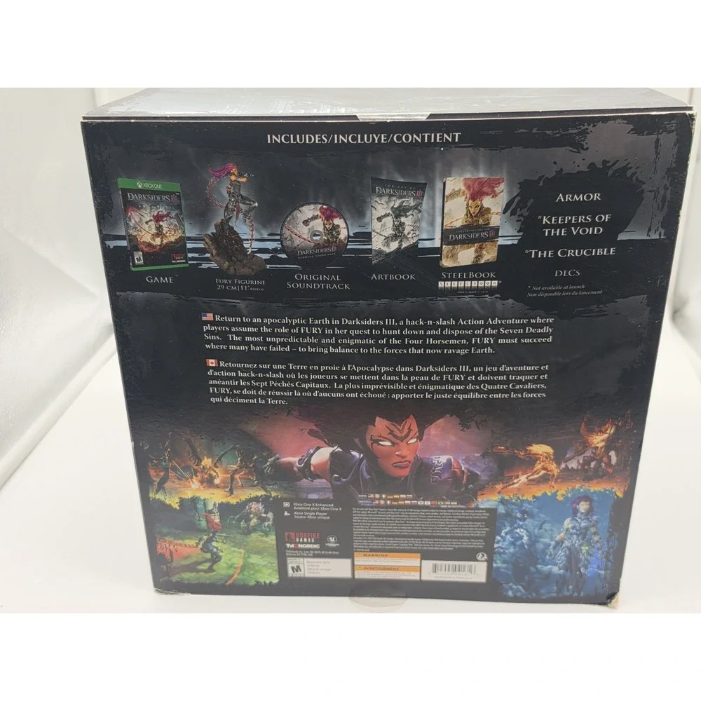 *New* Darksiders 3 Collector's Edition Xbox One
